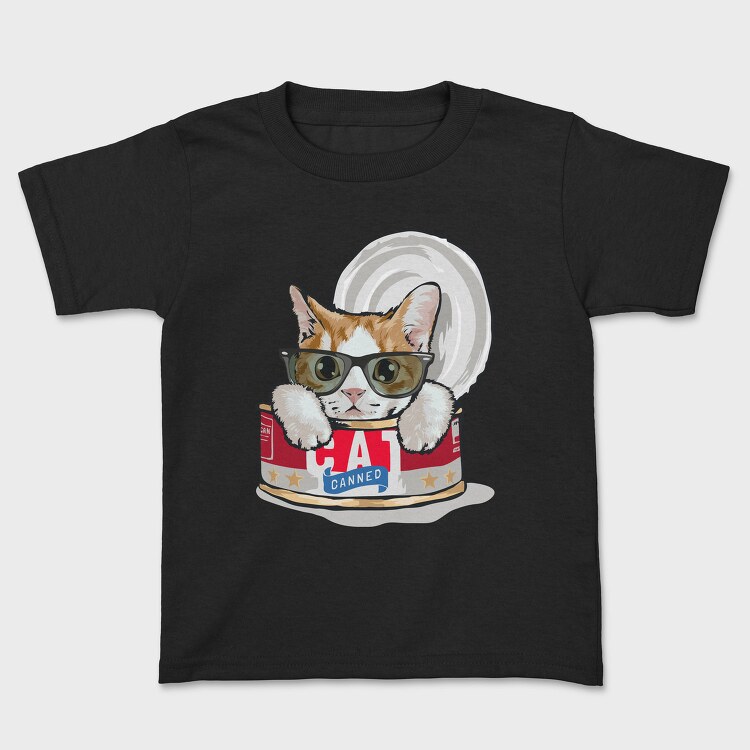 Canned Cat Cool, Tricou Copii
