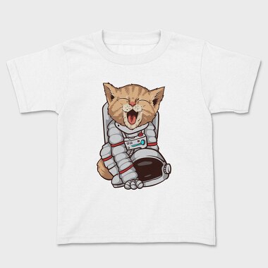 Cat Astronaut Space, Tricou Copii