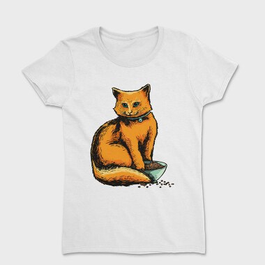 Cat Food Bowl, Tricou Femei