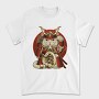 Cat Samurai Armor, Tricou Barbati (Unisex)