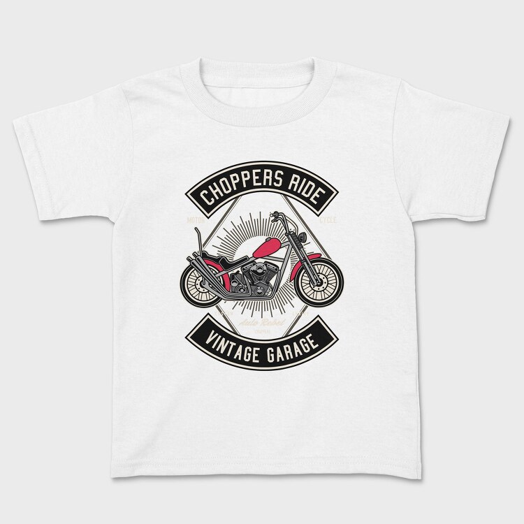 Choppers Ride Garage, Tricou Copii
