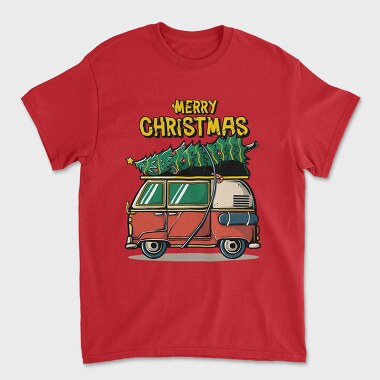 Christmas Van Ride, Tricou Barbati (Unisex)
