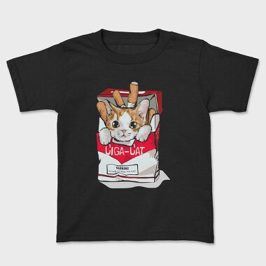 Cigarette Cat Warning, Tricou Copii