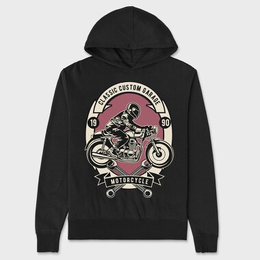 Classic Custom Garage, Hanorac Oversize Barbati (Unisex)