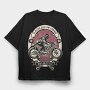 Classic Custom Garage, Tricou Oversize Barbati (Unisex)