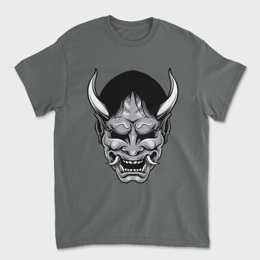 Demon Horns Grin, Tricou Barbati (Unisex)