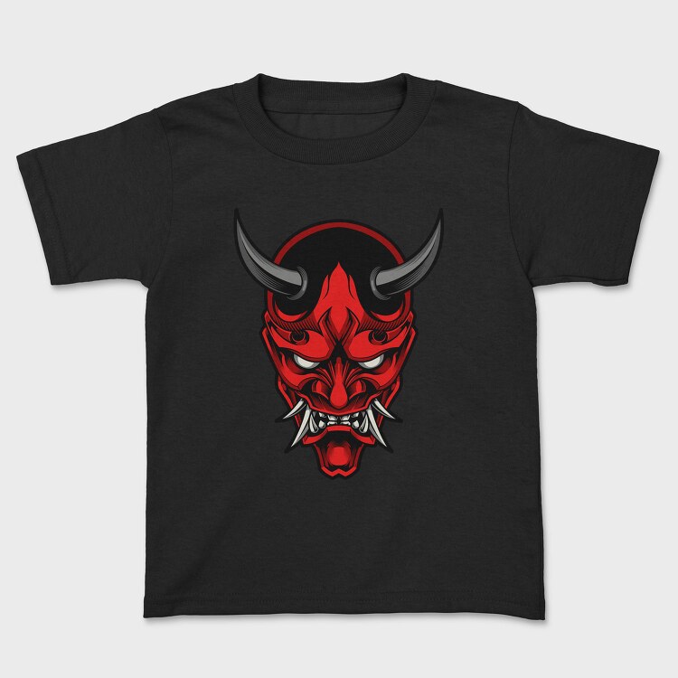 Demon Mask Red, Tricou Copii