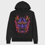 Demon Mask, Hanorac Oversize Barbati (Unisex)