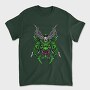 Demon Skull Horns, Tricou Barbati (Unisex)