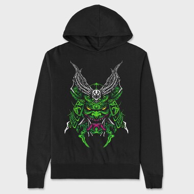 Demon Skull Horns, Hanorac Oversize Barbati (Unisex)