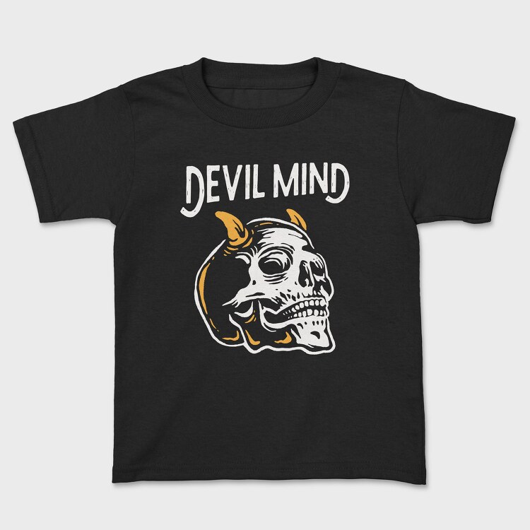 Devil Mind Cat, Tricou Copii