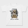 Dog Astronaut Hello, Tricou Copii