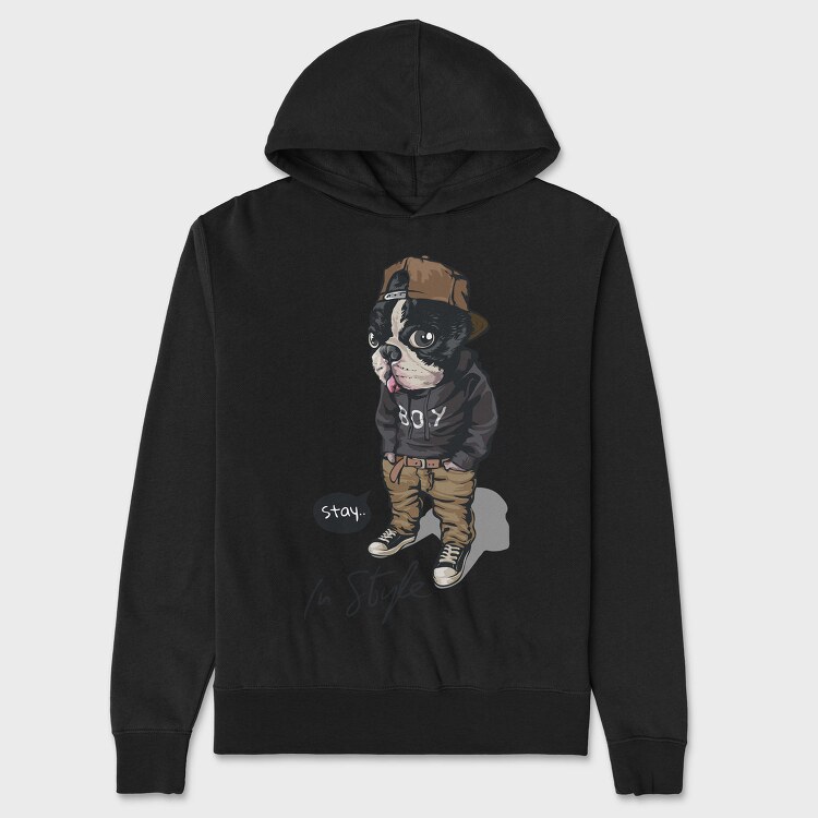 Doggy Boy Style, Hanorac Oversize Barbati (Unisex)