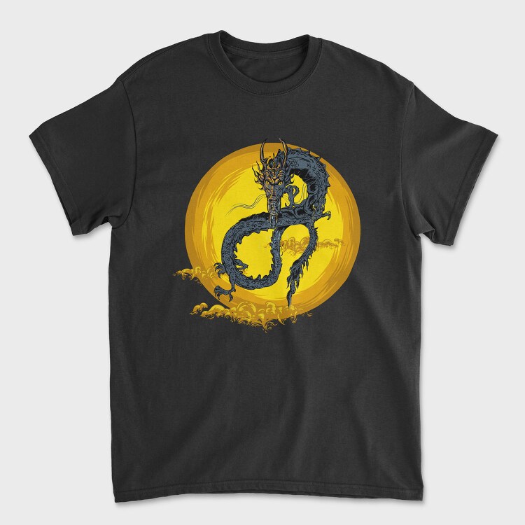 Dragon Sun Storm, Tricou Barbati (Unisex)
