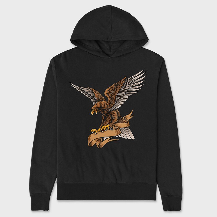 Eagle Banner, Hanorac Oversize Barbati (Unisex)