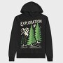Exploration Evergreen, Hanorac Oversize Barbati (Unisex)