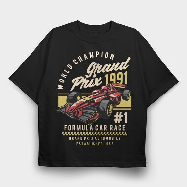 F1 Grand Prix 1991, Tricou Oversize Barbati (Unisex)