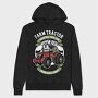 Farm Fresh Tractor, Hanorac Oversize Barbati (Unisex)