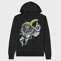 Astronaut Chimp, Hanorac Oversize Barbati (Unisex)