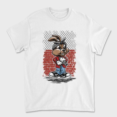 Gangster Bunny, Tricou Barbati (Unisex)