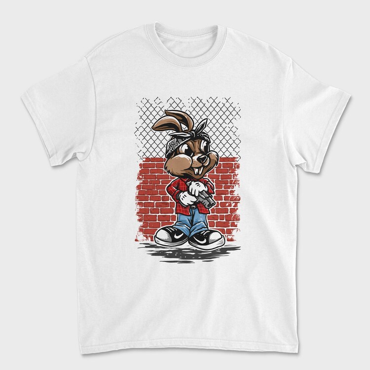 Gangster Bunny, Tricou Barbati (Unisex)