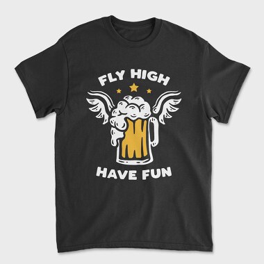 Golden Stars And H, Tricou Barbati (Unisex)