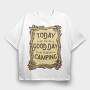 Good Day Camping, Tricou Oversize Barbati (Unisex)