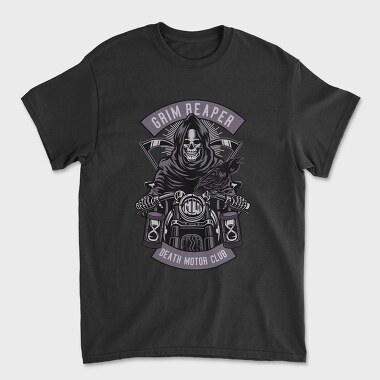 Grim Reaper Club 1, Tricou Barbati (Unisex)