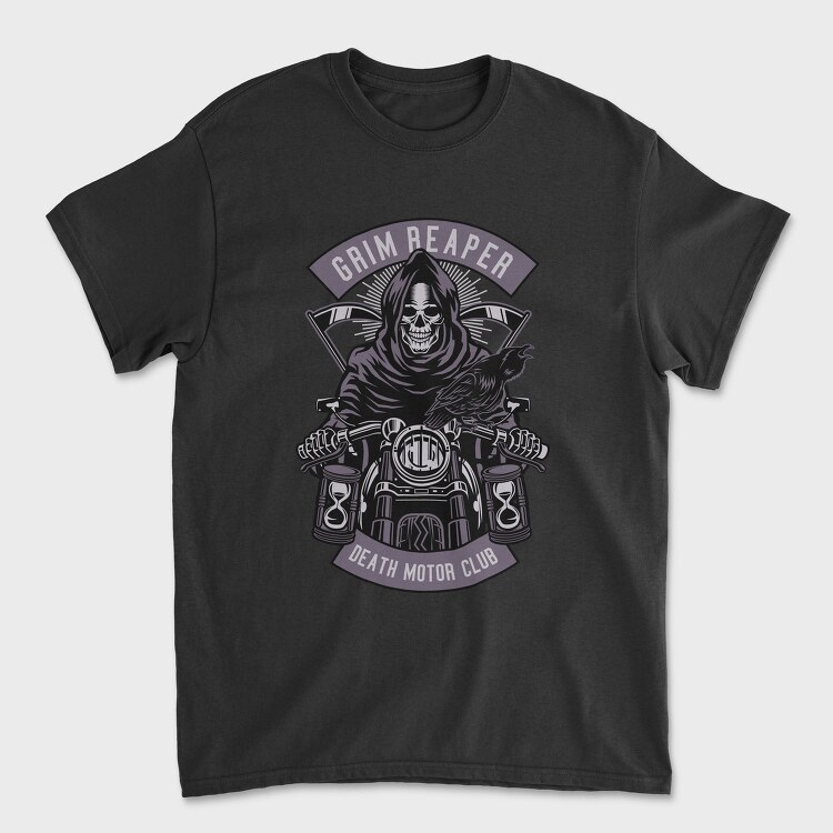 Grim Reaper Club 1, Tricou Barbati (Unisex)