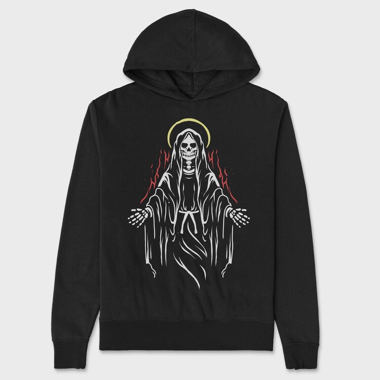 Grim Reaper Halo, Hanorac Oversize Barbati (Unisex)