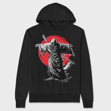 Grim Reaper Strike, Hanorac Oversize Barbati (Unisex)