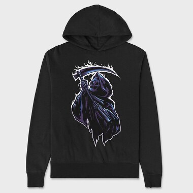 Grim Reaper, Hanorac Oversize Barbati (Unisex)