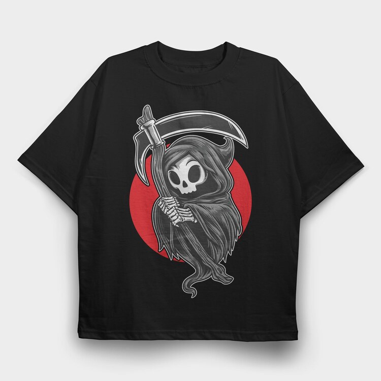 Grim Reapers Scythe, Tricou Oversize Barbati (Unisex)