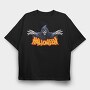 Halloween Grim Reaper, Tricou Oversize Barbati (Unisex)