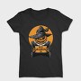 Halloween Witch Skull, Tricou Femei