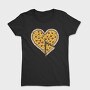 Heart Pizza Slice, Tricou Femei