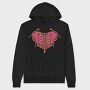 Heartbreak Ribs, Hanorac Oversize Barbati (Unisex)
