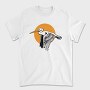 Heron Flight Sunset, Tricou Barbati (Unisex)