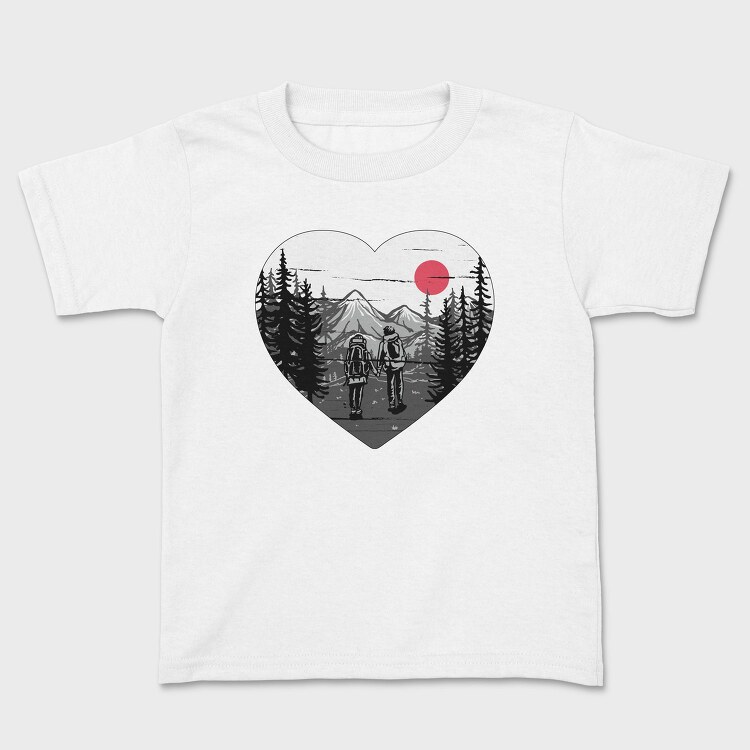 Hiking Heart Adventure, Tricou Copii