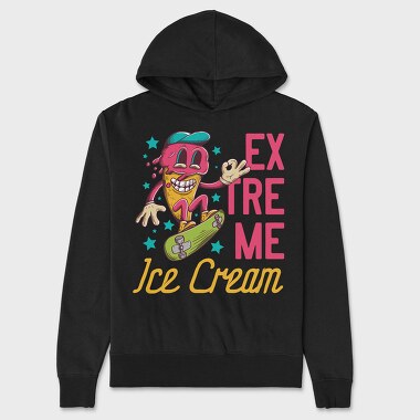 Ice Cream Skate Ok, Hanorac Oversize Barbati (Unisex)
