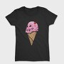 Icecream Skull Cherry, Tricou Femei