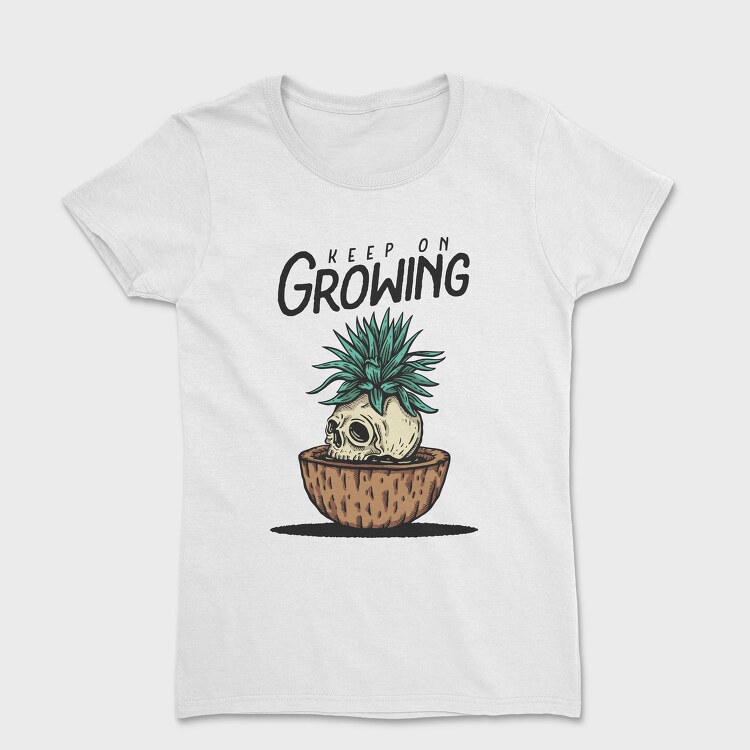 Keep On Growing Skull, Tricou Femei