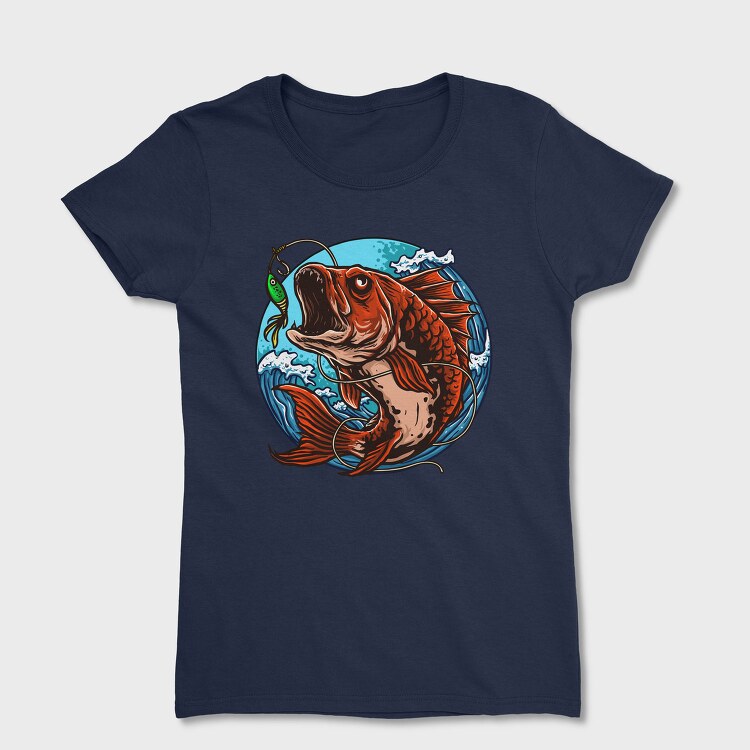 Koi Fish Bite, Tricou Femei