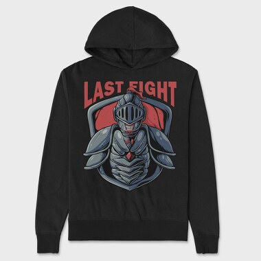 Last Fight Knight, Hanorac Oversize Barbati (Unisex)