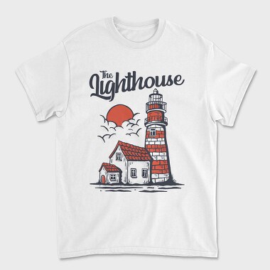 Lighthouse House, Tricou Barbati (Unisex)