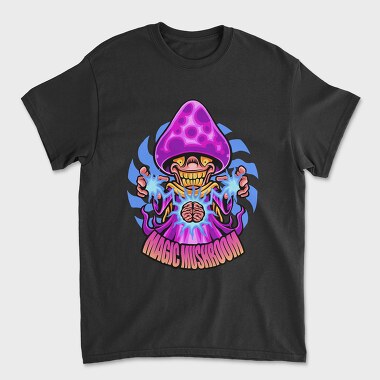 Magic Mushroom Brain Blast, Tricou Barbati (Unisex)