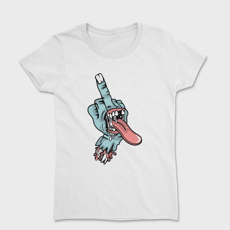 Middle Finger Tongue, Tricou Femei