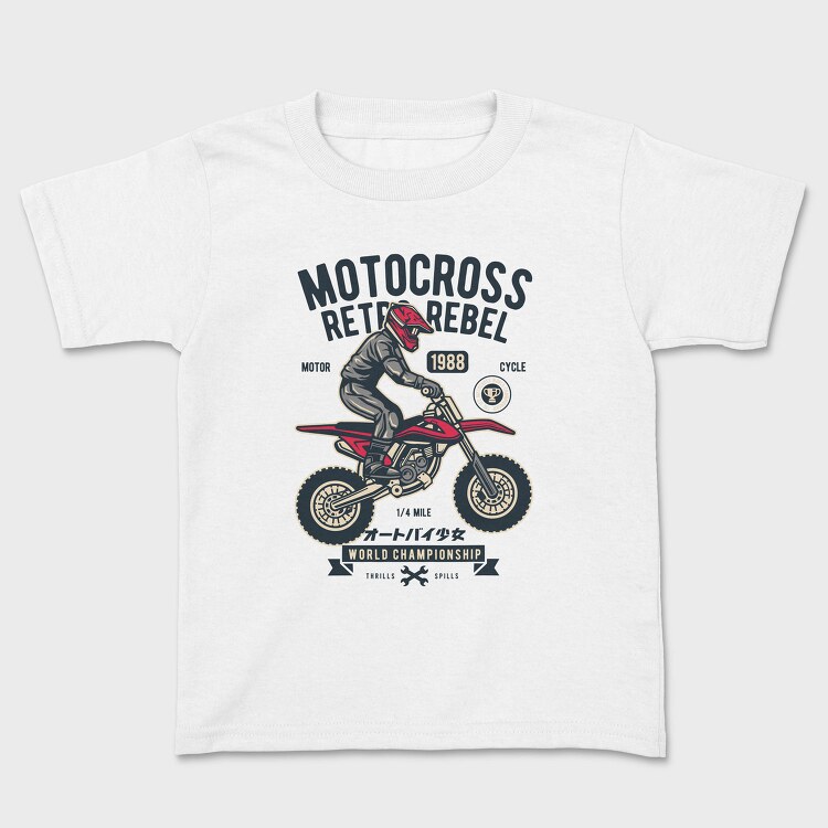 Motocross Rebel Race, Tricou Copii