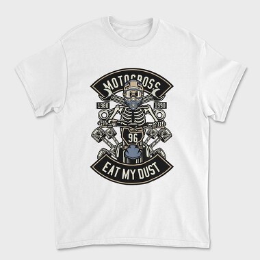 Motocross Skeleton Racer, Tricou Barbati (Unisex)