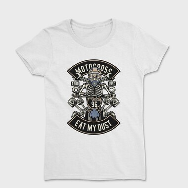 Motocross Skeleton Racer, Tricou Femei